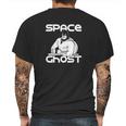 Space Ghost Line Art Space Ghost At Desk Mens Back Print T-shirt