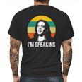 Im Speaking Kamala Vintage Mens Back Print T-shirt