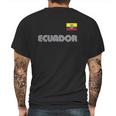 Spiritforged Apparel Ecuador Soccer Jersey Mens Back Print T-shirt