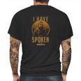 Star Wars The Mandalorian Kuiil I Have Spoken Circle Mens Back Print T-shirt