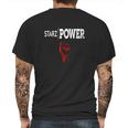 Starz Power Mens Back Print T-shirt