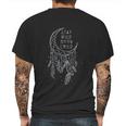 Stay Wild Moon Child Dream Catcher Mens Back Print T-shirt