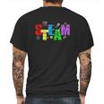 Steam And Art Stem Creativity Maker Mens Back Print T-shirt