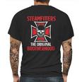 Steamfitters Skull Boiler Pipe Welders Gifts Mens Back Print T-shirt