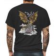 Steampunk Dragon Mechanical Gears Fantasy Industrial Gothic Mens Back Print T-shirt