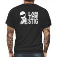 I Am The Stig Mens Back Print T-shirt