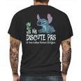 Stitch Je Ne Discute Pas Je Vous Explique Pourquoi Jai Raison Mens Back Print T-shirt