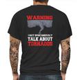 Storm Chaser Funny Tornado Twister Quote Gift Mens Back Print T-shirt