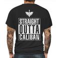 Straight Outta CalibanShirt Long Sleeve Hoodie Sweatshirt Mens Back Print T-shirt