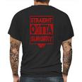 Straight Outta Surgery The Beat Goes On Mens Back Print T-shirt