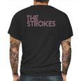 The Strokes Mens Back Print T-shirt