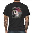 Strong Guinness Girl Classy Sassy And A Bit Smart Assy Vintage Shirt Mens Back Print T-shirt