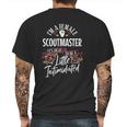 Strong Woman Scoutmaster Mens Back Print T-shirt