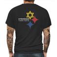 Stronger Than Hate Pittsburgh Mens Back Print T-shirt