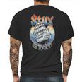 Styx 1977 Tour Black Mens Back Print T-shirt