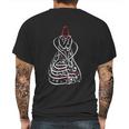 Sufism Calligraphy Gift Sufi Mevlevi Mens Back Print T-shirt