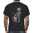 Sugar Skull Day Of The Dead Dia De Los Muertos Mens Back Print T-shirt