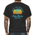 Summer Enjoy The Sunshine Outer Banks North Carolina Mens Back Print T-shirt