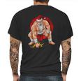 Sumo Santa Mens Back Print T-shirt