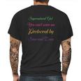 Supernatural Girl Multicolor Mens Back Print T-shirt