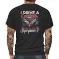 Superpower Corvette Mens Back Print T-shirt