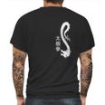 Tai Chi Chuan White Chinese Dragon Graphic Gift Mens Back Print T-shirt