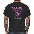 Terminator Fuck You Asshole Shirt Hoodie Tank Top Mens Back Print T-shirt