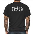 Tesla Fan Mens Back Print T-shirt