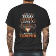 Texas Longhorns Texas Longhorn Girl Mens Back Print T-shirt