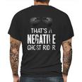 Thats A Negative Ghost Rider Mens Back Print T-shirt