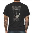 Three Stooges Slapstick Famous Comedy Group Bad Moe Mens Back Print T-shirt