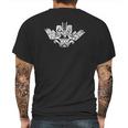 Thunderbird Northwest Haida Tribe Native Mens Back Print T-shirt