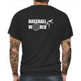 Tom Emanski Baseball World Mens Back Print T-shirt