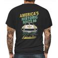 Historic Route 66 Work In Silence Aesthetic Gift 2022 Mens Back Print T-shirt