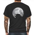 Tortoise Lover Under Moonlight Mens Back Print T-shirt