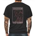 Townes Van Zandt Simple Wild Mens Back Print T-shirt