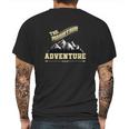 Travel Lovers Who Go To The Mountain To Explore Mens Back Print T-shirt