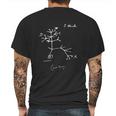 Tree Of Life I Think Charles Darwin Evolutionary Sketch Mens Back Print T-shirt