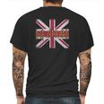 Trevco Def Leppard Union Jack Mens Back Print T-shirt