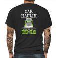 Truck Driver Car Hauler Porn Star Mens Back Print T-shirt