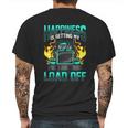 Trucker Sexual Innuendo Load Off Trucking Joke Mens Back Print T-shirt