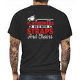 Trucking Flatbedders Do It With Straps And Chains Mens Back Print T-shirt