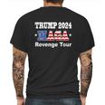 Trump 2024 Revenge Tour Graphic Design Printed Casual Daily Basic Mens Back Print T-shirt