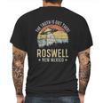 Truth Is Out There Roswell New Mexico Alien Abduction Ufo Mens Back Print T-shirt