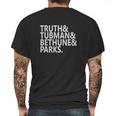 Truth Tubman Bethune Parks Mens Back Print T-shirt