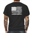 Tulsi Gabbard 2024 American Flag Mens Back Print T-shirt