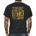 Ugp Campus Apparel Straight Outta Hometown Pride Mens Mens Back Print T-shirt