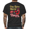 Una Reina Nacio En Marzo Feliz Cumpleanos Mens Back Print T-shirt