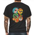 Uncle Grandpa Group Shot Circles Mens Back Print T-shirt