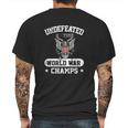 Undefeated World Champs Mens Back Print T-shirt